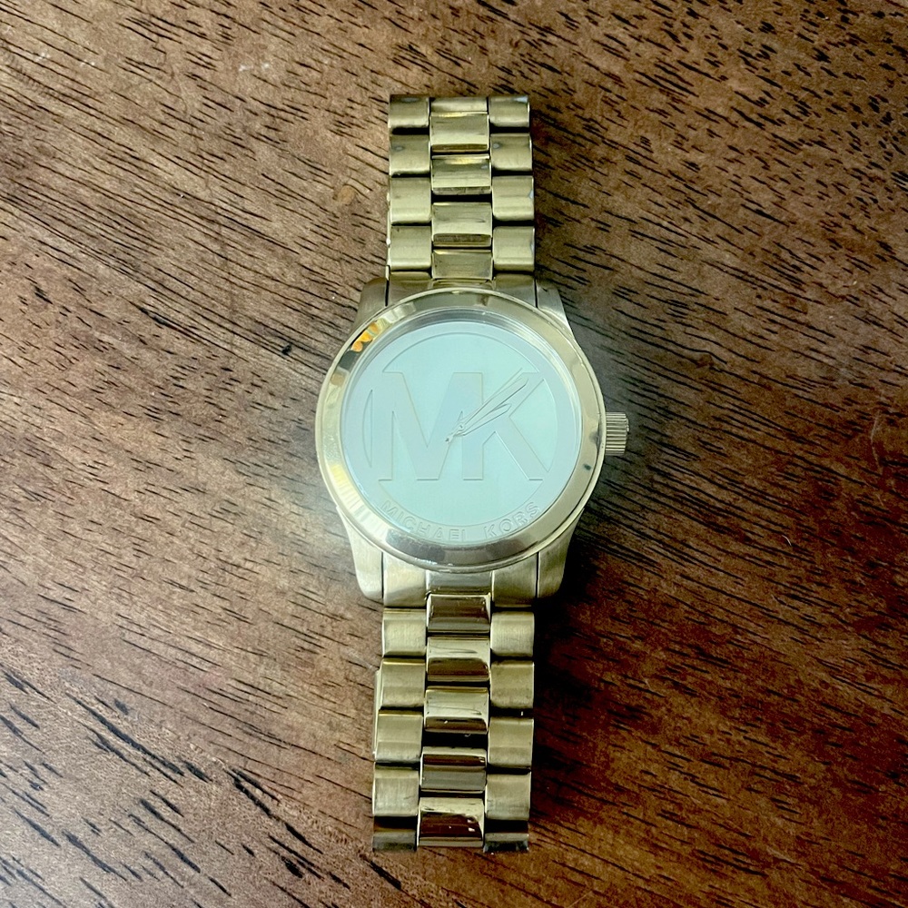 Michael Kors Mens Watch Gold